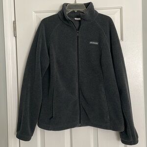 Columbia grey fleece jacket. Size XL